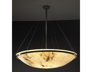 Justice Design LumenAria Classic Bowl Pendant Ceiling Light