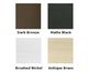 Available Finishes