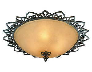 Troy Lighting C9732 Meridian Flush Mount Ceiling Light - Fast FREE FedEx Shipping!