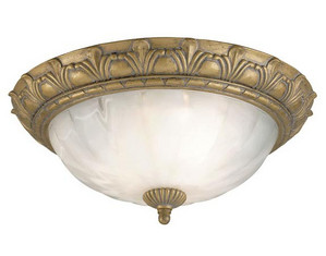 Westinghouse Lighting 67242 Three-Light Flush Mount Ceiling Light - Fast FREE FedEx Shipping!