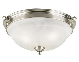 Westinghouse Lighting 69214 Three-Light Flush Mount Ceiling Light - Fast FREE FedEx Shipping!