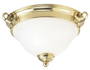 Westinghouse Lighting 69381 Two-Light Flush Mount Ceiling Light - Fast FREE FedEx Shipping!