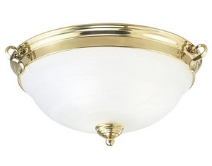 Westinghouse Lighting 69382 Three-Light Flush Mount Ceiling Light