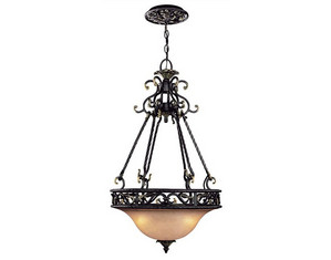 World Imports 5133 Chelsea Classic Bowl Pendant Ceiling Light - Fast FREE FedEx Shipping!