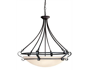 World Imports 7060 Bowl Pendant Ceiling Light - Fast FREE FedEx Shipping!