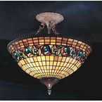 Glass  Tiffany Ceiling Lamps
