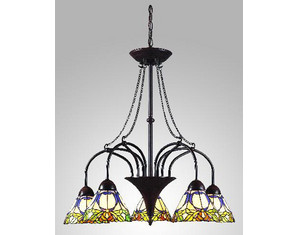 Z-Lite H27-3 Tiffany Ceiling Lamp