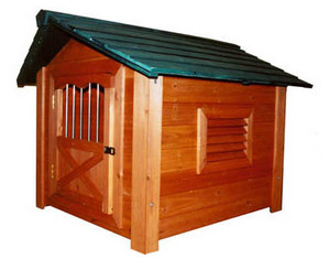 Merry Products Stable Dog House - Fast FREE FedEx Shipping!