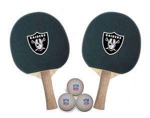 Imperial Oakland Raiders Table Tennis Paddles