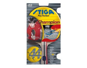 Stiga Champion Table Tennis Racket - Set of 6 - Fast FREE FedEx Shipping!
