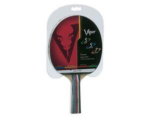 Viper 70-3020 Table Tennis Racket - Pack of 6 - Fast FREE FedEx Shipping!