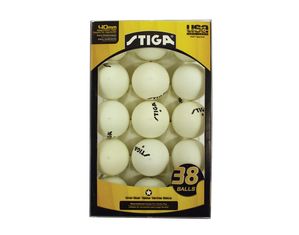 Stiga Stiga One Star 38 Pack White