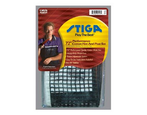 Stiga Tournament Table Tennis Net and Post - Set of 6 - Fast FREE FedEx Shipping!