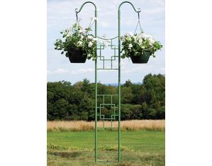 Achla Design Square-on-Squares Double Pole Trellis