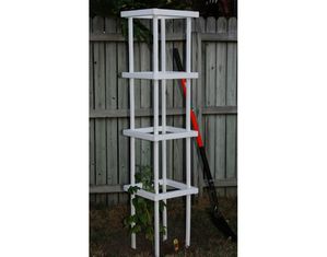 Lakeland Mills 14 inch All-Season Trellis Arbor and Trellis