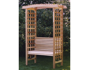All Things Cedar Arbor Bench Arbor - Fast FREE FedEx Shipping!
