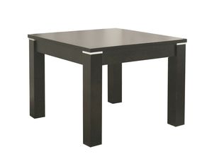 Baxton Studio Fairfield Dark Brown Square Modern End Table