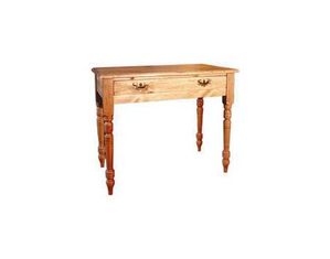 British Traditions Side Table with Turned Legs