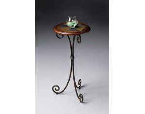 Butler Accent Table with Solid Pine Top