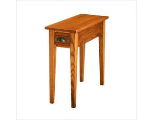 Leick Furniture Favorite Finds Bin Pull Side Table - 9010