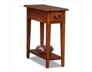 Leick Furniture Favorite Finds Side Table-Medium Finish - 9017-MED