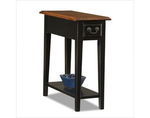 Leick Furniture Favorite Finds Side Table-Slate Finish - 9017-SL