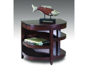 Magnussen Brunswick Demilune End Table