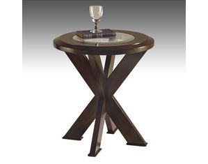 Magnussen Roxboro Round End Table