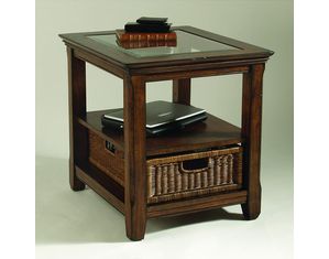 Magnussen Tanner Rectangular End Table