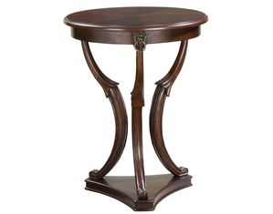 Powell Brown Cherry 3 Legged End Table