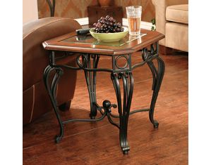 SEI Prentice End Table