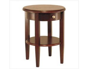 Winsome Concord Round End Table