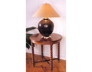Bauer International Viceroy Planters Round End Table