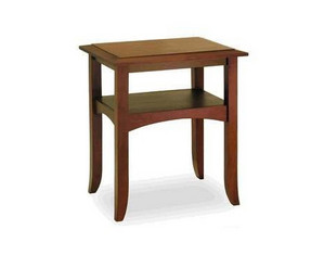 Winsome Craftsman End Table with Shelf End Table