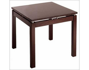 Winsome Linea End Table with Chrome Accent End Table