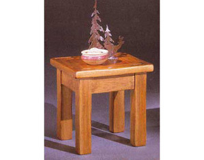 Artisan Home Furniture 24 inch Lodge End Table