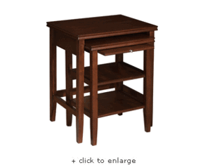 Powell Shelburne Cherry Nesting Table