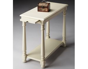 Butler Cottage White Side Table