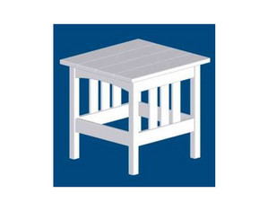 Polywood Mission Rectangle Side Table