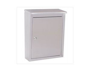 Architectural Mailboxes Metropolis Stainless Steel Mailbox Plain Satin