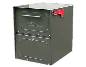 Architectural Mailboxes Oasis Jr. Mailbox Pearl Gray
