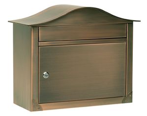 Architectural Mailboxes Peninsula Wall Mount Mailbox Antique Copper