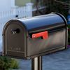 Save  on Sonoma Post Mount Mailbox White at The Mail Box Superstore
