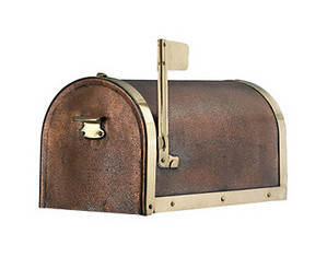Good Directions Copper Mail Box