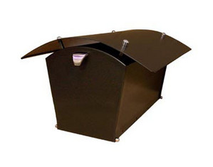 Houseart Dark Bronze Davinci Mail Box - Fast FREE FedEx Shipping!