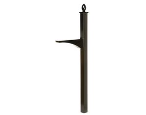 Architectural Mailboxes Decorative In-ground Post Black
