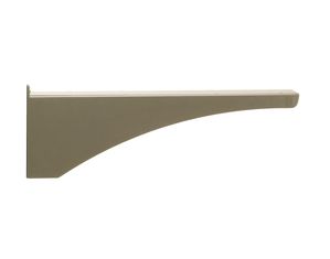 Architectural Mailboxes Decorative In-ground Post Side Support Bracket for Two Mailboxes Sand