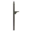 Architectural Mailboxes Decorative In-ground Side Mount Post Bronze