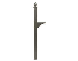 Architectural Mailboxes Decorative In-ground Side Mount Post Bronze