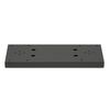 Architectural Mailboxes Duo Spreader Plate for Standard Posts Black